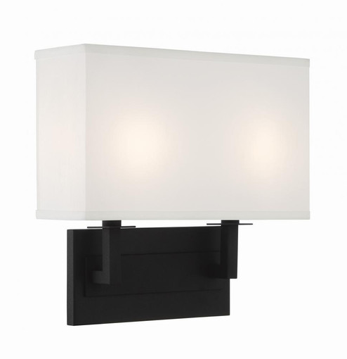 Durham 12.75'' Black Forged Sconce (205|DUR-A3542-BF)