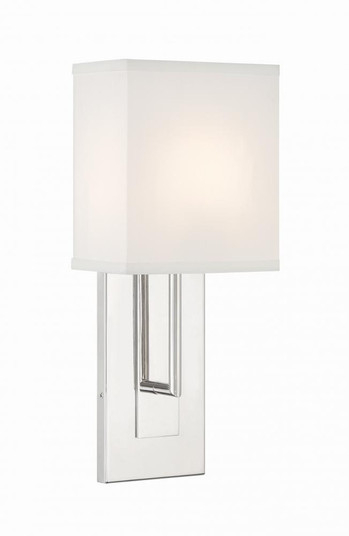 Brent 1 Light Polished Nickel Sconce (205|BRE-A3631-PN)