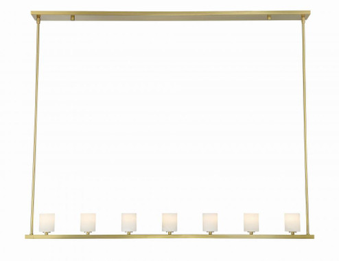 Aragon 56'' LED Soft Brass Linear Chandelier (205|ARA-10267-SB-ST)