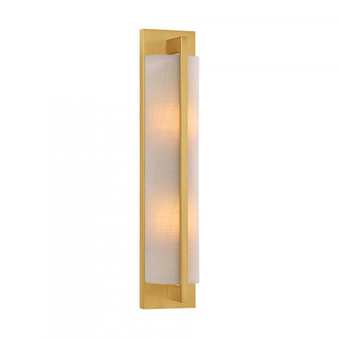 Carver 2-Light Wall Sconce in Warm Brass (128|9-8257-2-322)
