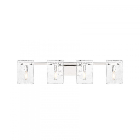 Genry 4-Light Bathroom Vanity Light in Polished Nickel (128|8-8204-4-109)