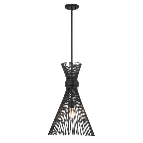 Longfellow 1-Light Pendant in Matte Black (128|7-9602-1-89)