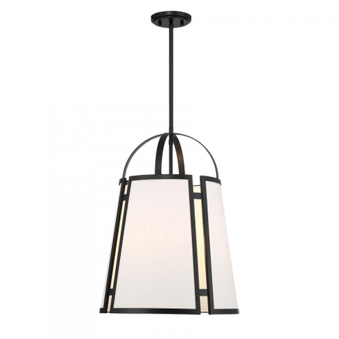 Chartwell 4-Light Pendant in Matte Black (128|7-6304-4-89)