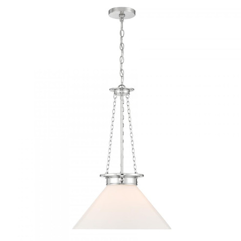 Myers 1-Light Pendant in Polished Nickel (128|7-1011-1-109)