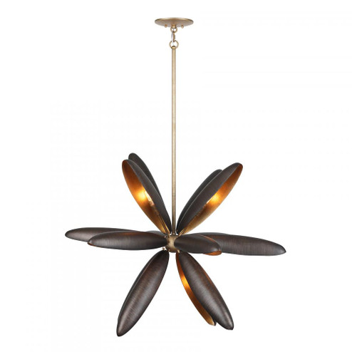 Estrella Del Mar 14-Light Chandelier in Centura with Burnished Gold by Breegan Jane (128|1-5148-14-24)