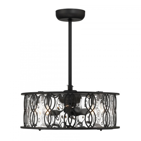 Snowden 5-Light LED Fan D'Lier in Matte Black (128|24-FD-2008-89)