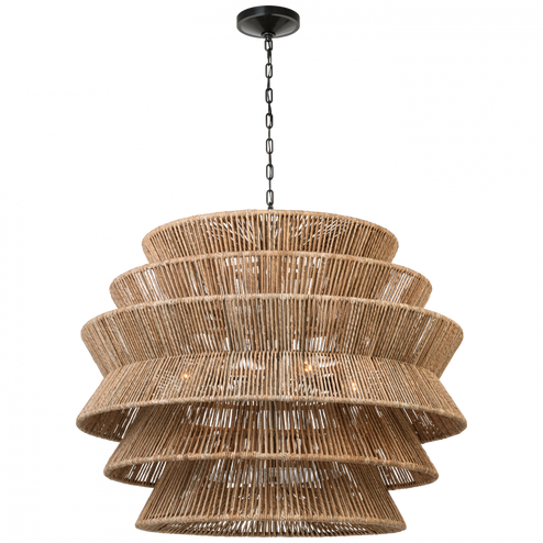 Antigua XL Drum Chandelier (279|CHC 5017BZ/NAB)