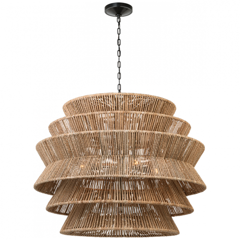 Antigua XL Drum Chandelier (279|CHC 5017BZ/NAB)