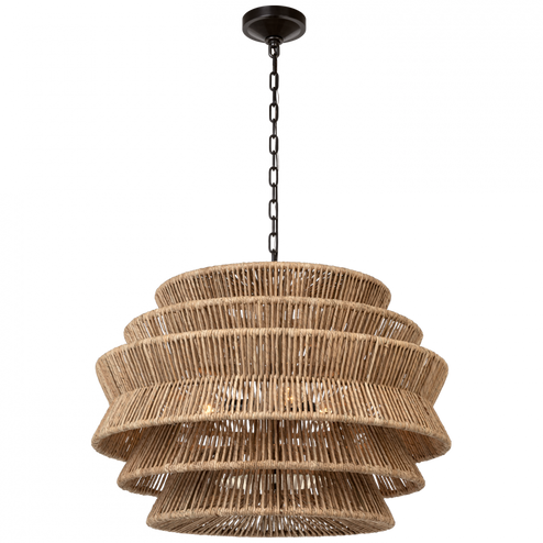 Antigua Medium Drum Chandelier (279|CHC 5016BZ/NAB)