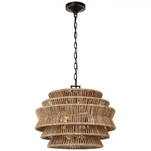 Antigua Small Drum Chandelier (279|CHC 5015BZ/NAB)