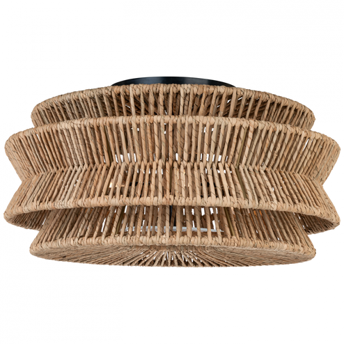 Antigua XL Drum Semi-Flush Mount (279|CHC 4016BZ/NAB)