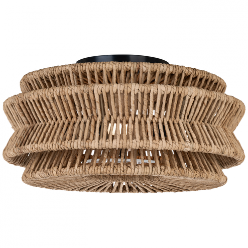 Antigua Large Drum Semi-Flush Mount (279|CHC 4015BZ/NAB)