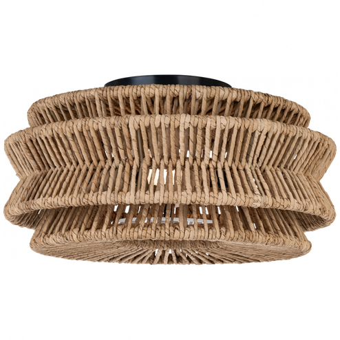 Antigua Large Drum Semi-Flush Mount (279|CHC 4015BZ/NAB)
