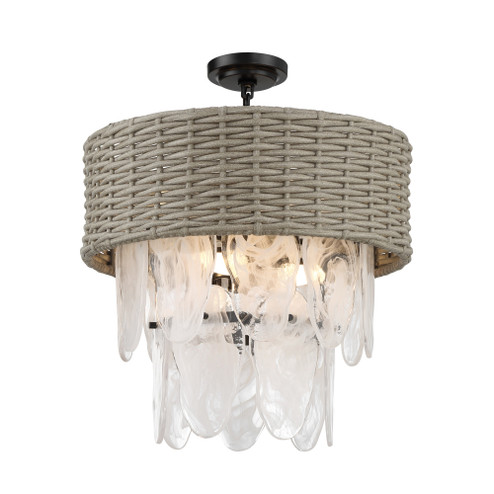 Breakers Isle - 6 Light Pendant / Semi Flush (10|5296-66A)
