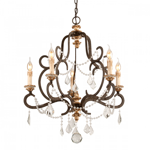 Bordeaux Chandelier (52|F3515-PZ/DG)