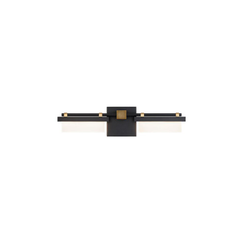 TWO FOLD 27IN BATH VANITY 3000K (1357|WS-91427-BK/AB)
