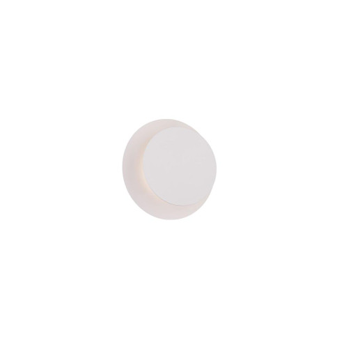MOONGLOW 7IN INDOOR SCONCE 4CCT 3500K (1357|WS-85407-35-WT)