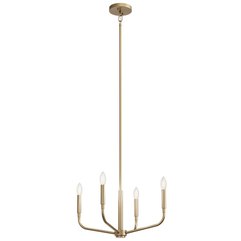 Chandelier/Semi Flush Mount 4Lt (2|52716CPZ)