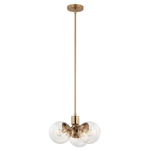 Chandelier Convertible 3Lt (2|52700CPZCLR)