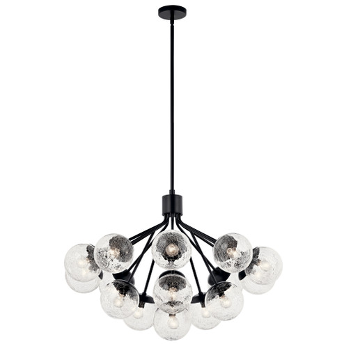 Chandelier Convertible 16Lt (2|52702BK)