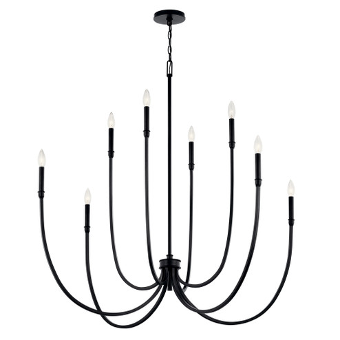 Foyer Chandelier 8Lt (2|52699BK)