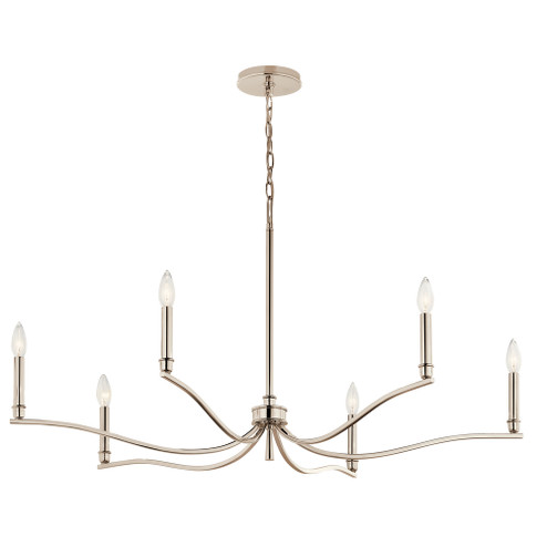 Chandelier 6Lt (2|52696PN)