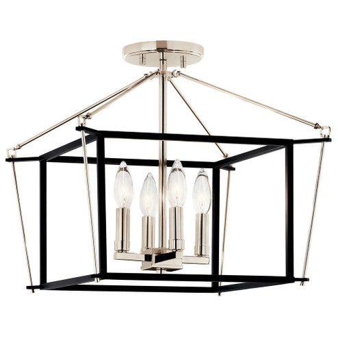 Semi Flush Mount 4Lt (2|52633PN)