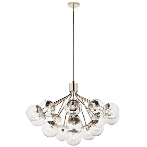 Chandelier Convertible 16Lt (2|52702PNCLR)
