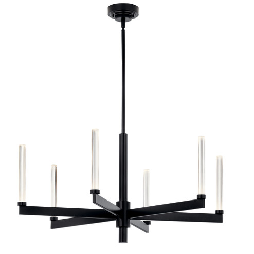 Chandelier 6Lt (2|52667BK)