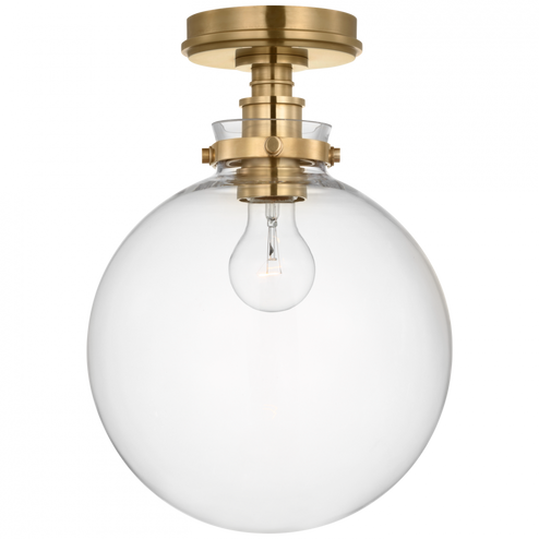 Parkington 10'' Globe Flush Mount (279|CHC 4526AB-CG)