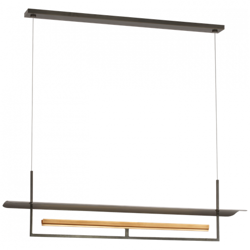 Tristan 54'' Reflector Linear Chandelier (279|IKF 5140BZ/HAB)