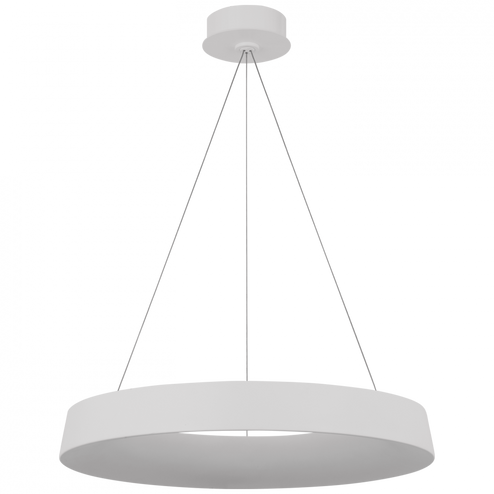 Neptune 24'' Uplight Ring Chandelier (279|BBL 5095WHT)