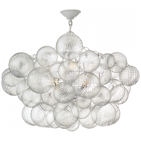 Talia 33'' Semi-Flush Mount (279|JN 4115PW/CG)