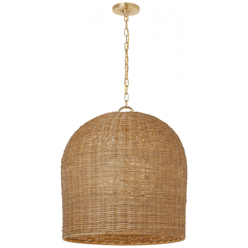Nancy 25'' Woven Hanging Shade (279|MF 5047SB-NTW)