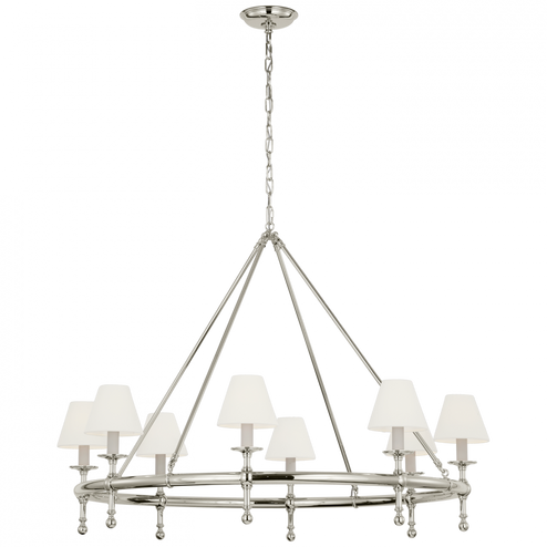 Classic 42'' Ring Chandelier (279|CHC 5819PN-L)