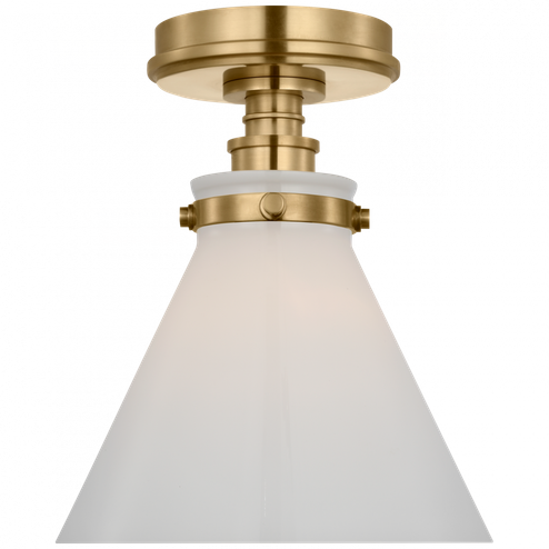 Parkington 9'' Conical Flush Mount (279|CHC 4525AB-WG)