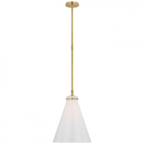 Parkington 15'' Conical Pendant (279|CHC 5532AB-WG)