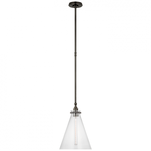 Parkington 11'' Conical Pendant (279|CHC 5530BZ-CG)