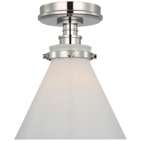 Parkington 9'' Conical Flush Mount (279|CHC 4525PN-WG)