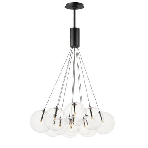 Burst-Multi-Light Pendant (94|E25089-18BK)