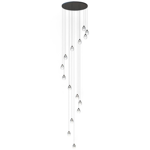Dewdrop-Multi-Light Pendant (94|E21569-142BK)