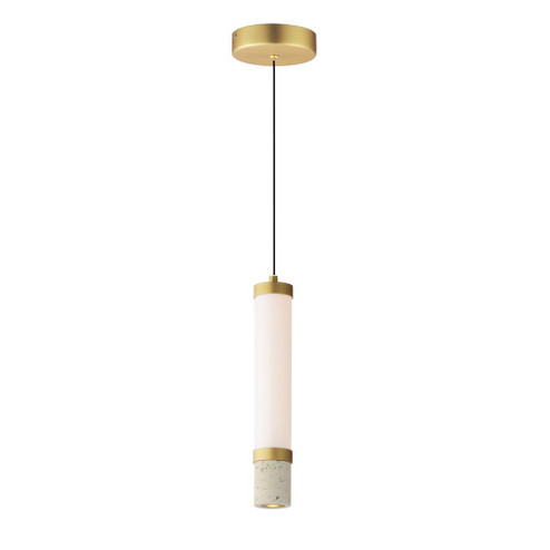 Travertine-Single Pendant (94|E11051-01TVGLD)