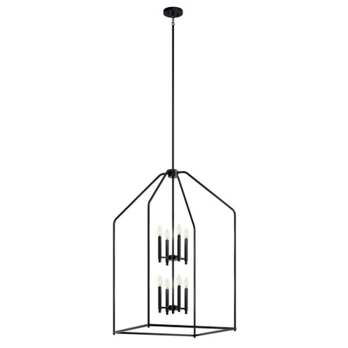 Madden 43'' 8 XL Light Foyer Pendant in Black (2|52724BK)