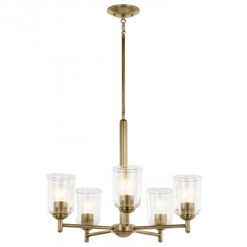 Chandelier 5Lt (2|43671NBRCLR)