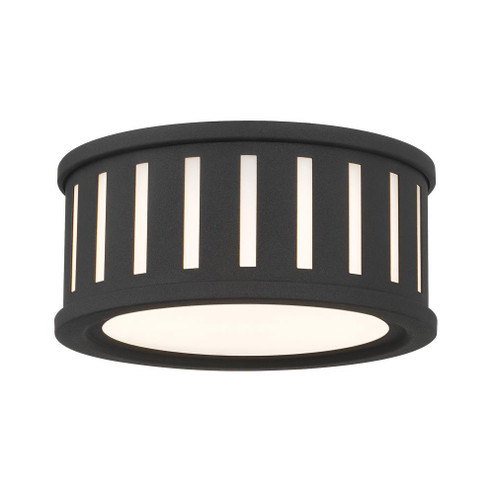 Kendal 9.5'' Black Forged Flush Mount (205|KEN-2200-BF)