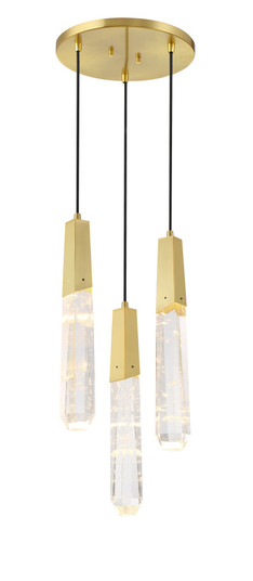 Drifting Droplets 3 Light LED Pendant (77|P1284-859-L)