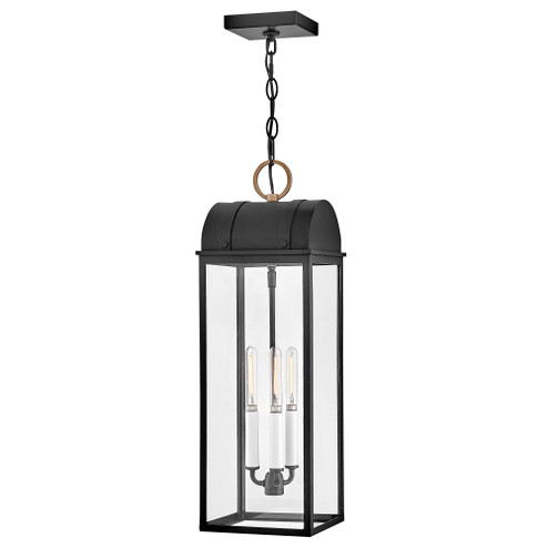 Large Hanging Lantern (87|10662BK-BU)