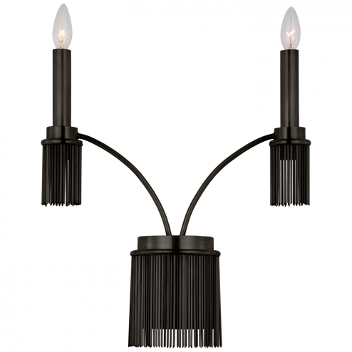 Sutton Double Sconce (279|FW 2201BZ)