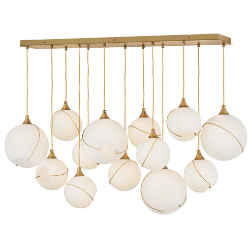 Large Thirteen Light Linear (87|30305HBR-CO)