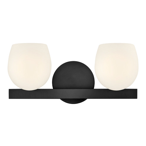 Small Two Light Vanity (87|57022BK-LL)